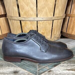 Cole Haan Warner Grand Postman Burnished Gray Leather Oxfords Shoes Mens 9.5